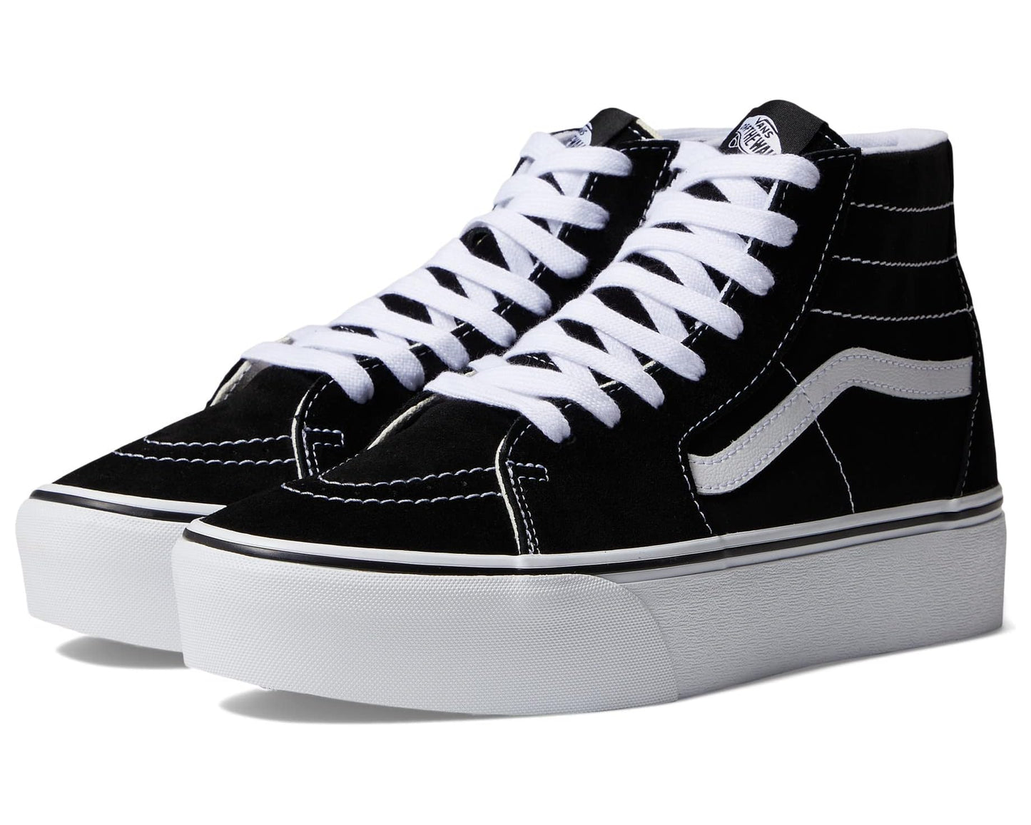 Unisex Vans Sk8-Hi Tapered Stackform Black/True White