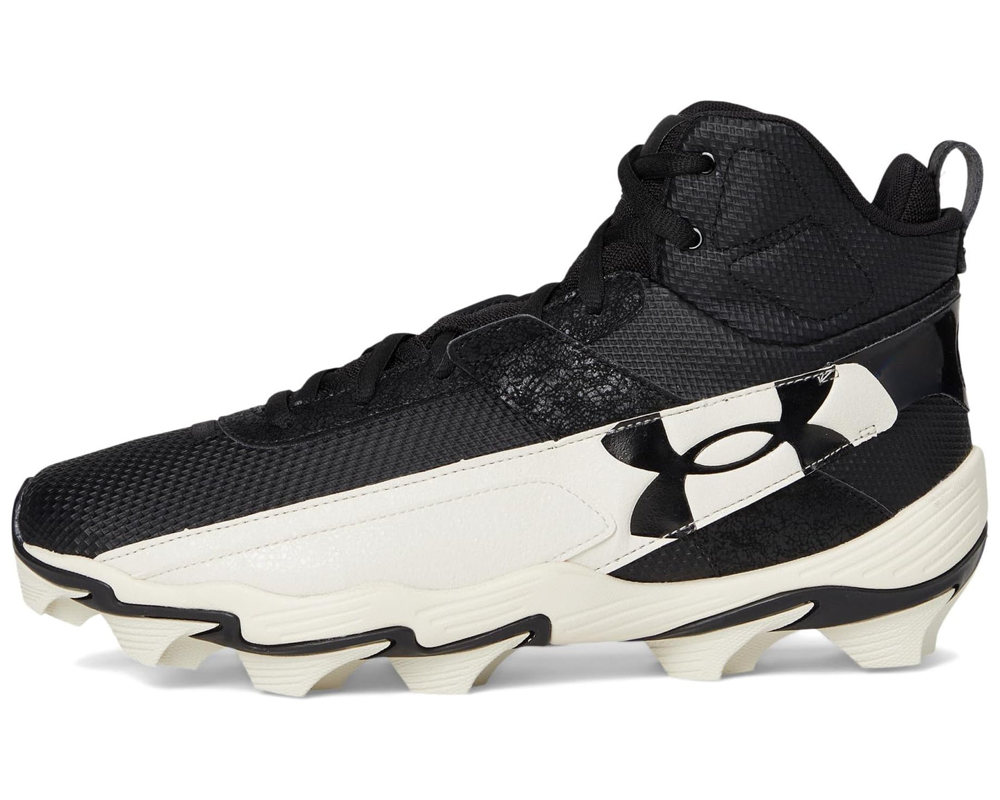Men's Under Armour Harper 10 Baseball Cleats Black/Stone/Black