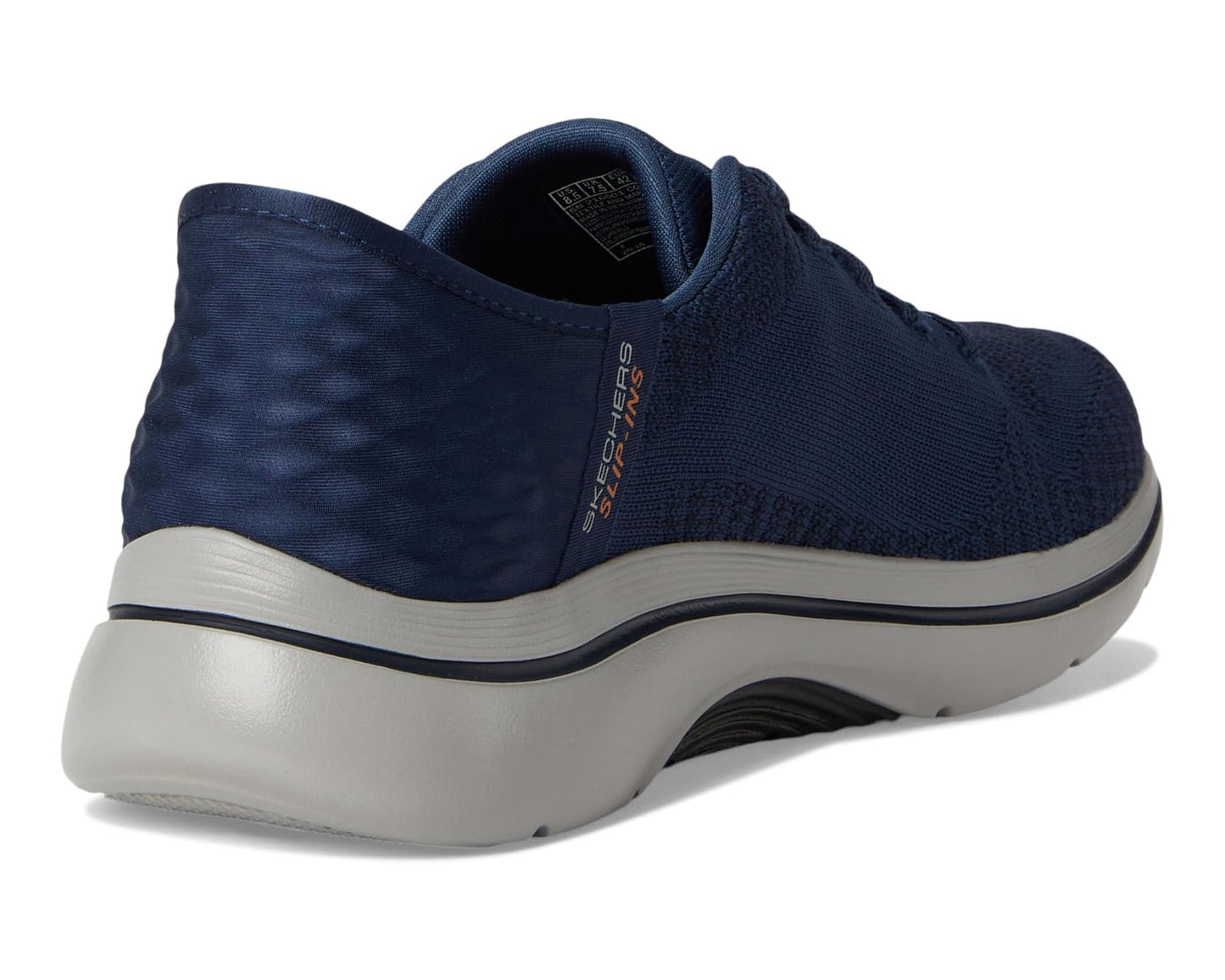 Men's SKECHERS Performance Go Walk Arch Fit 2.0 - Grand Hands Free Slip-Ins Navy/Orange