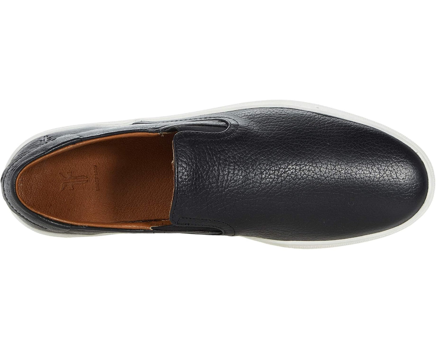 Men's Frye Astor Slip-On Black Crust Veg Tan Tumbled
