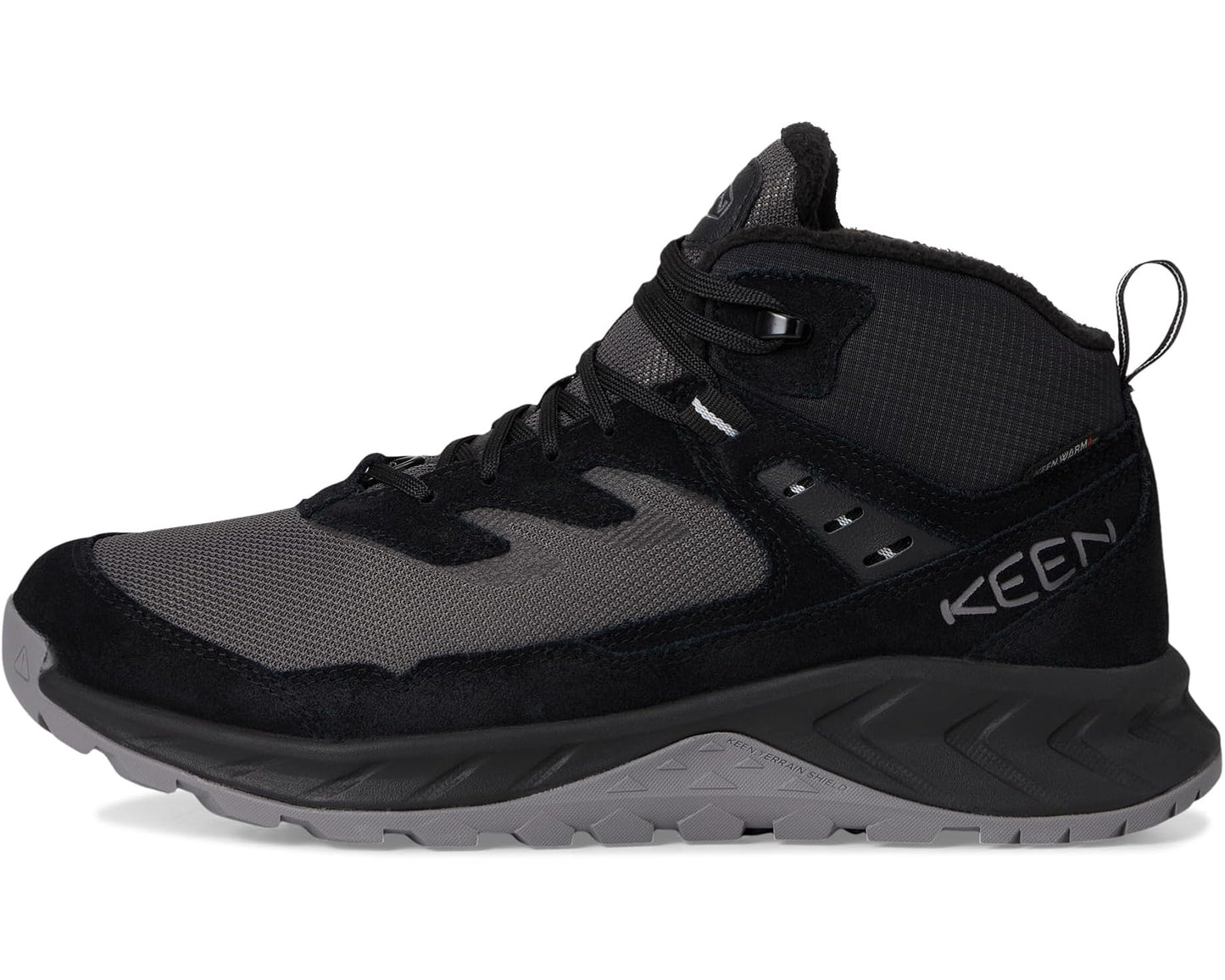 Men's KEEN Hightrail Polar Hiking Boots Black/Steel Grey