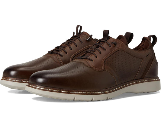 Men's Stacy Adams Sync Lace-Up Brown Crazyhorse
