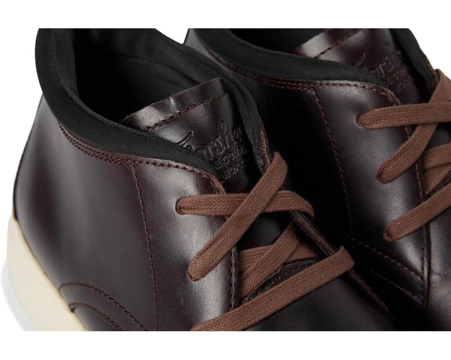 Men's Florsheim Work Premier Work SD Steel Toe Dark Cognac