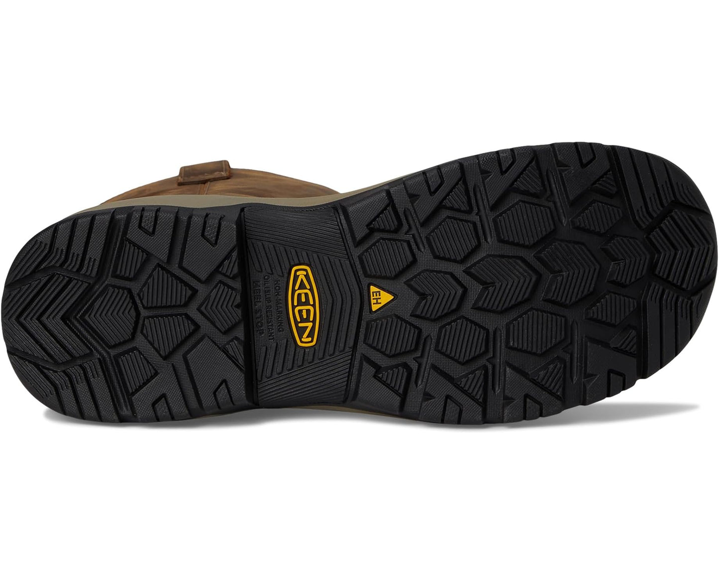 Men's KEEN Utility Evanston Pull-On Waterproof Boot (Carbon-Fiber Toe) Bison/Black