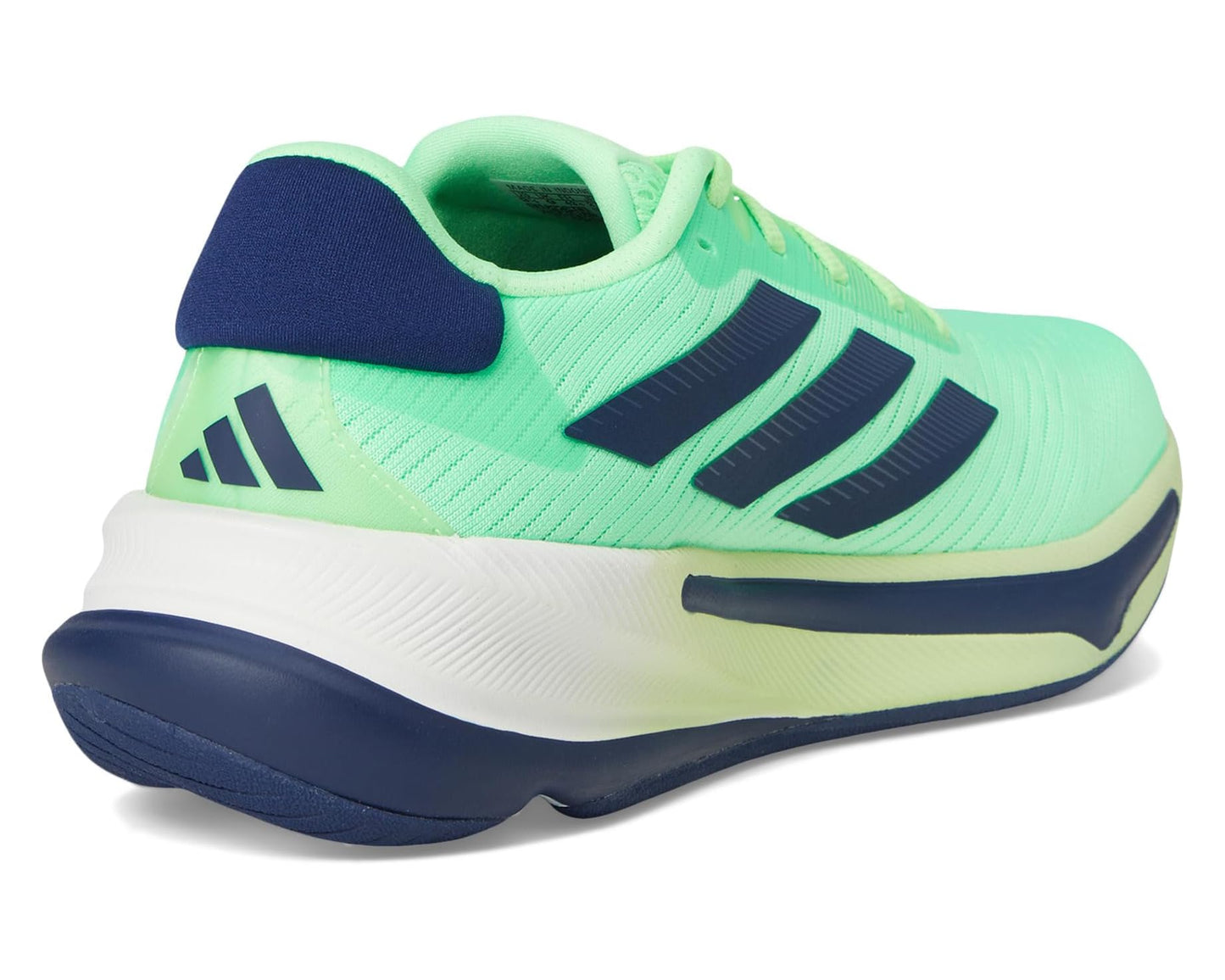 Men's adidas Supernova Ease Running Shoes Lime Burst/Dark Blue/White