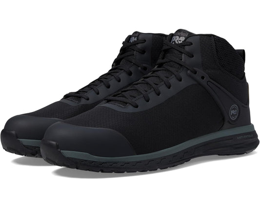 Men's Timberland PRO Drivetrain SD35 Mid Composite Safety Toe SD Black/Grey