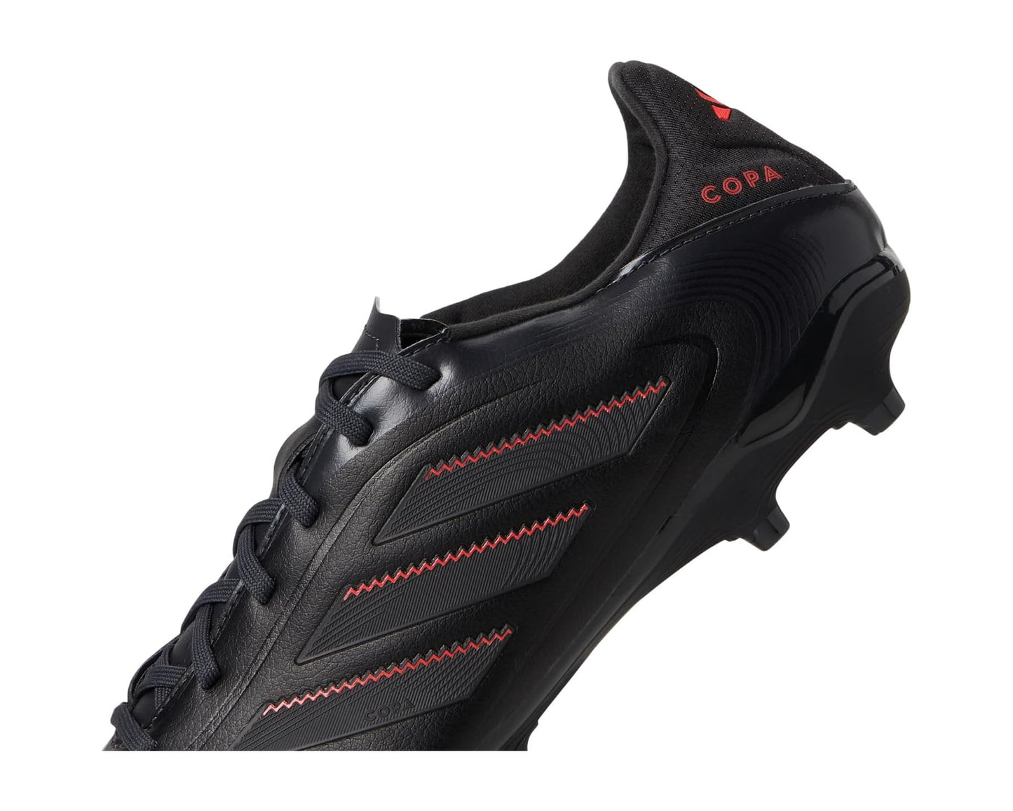 Unisex adidas Copa Pure 3 League Firm Ground/Multi Ground Soccer Cleats Black/Carbon/Lucid Red