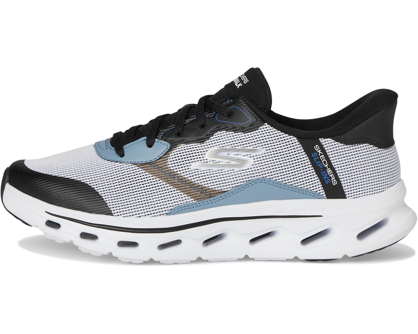 Men's SKECHERS Performance Go Walk Glide-Step 2.0 - Grand White/Black