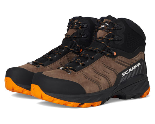 Men's Scarpa Rush TRK GTX Brown/Orange