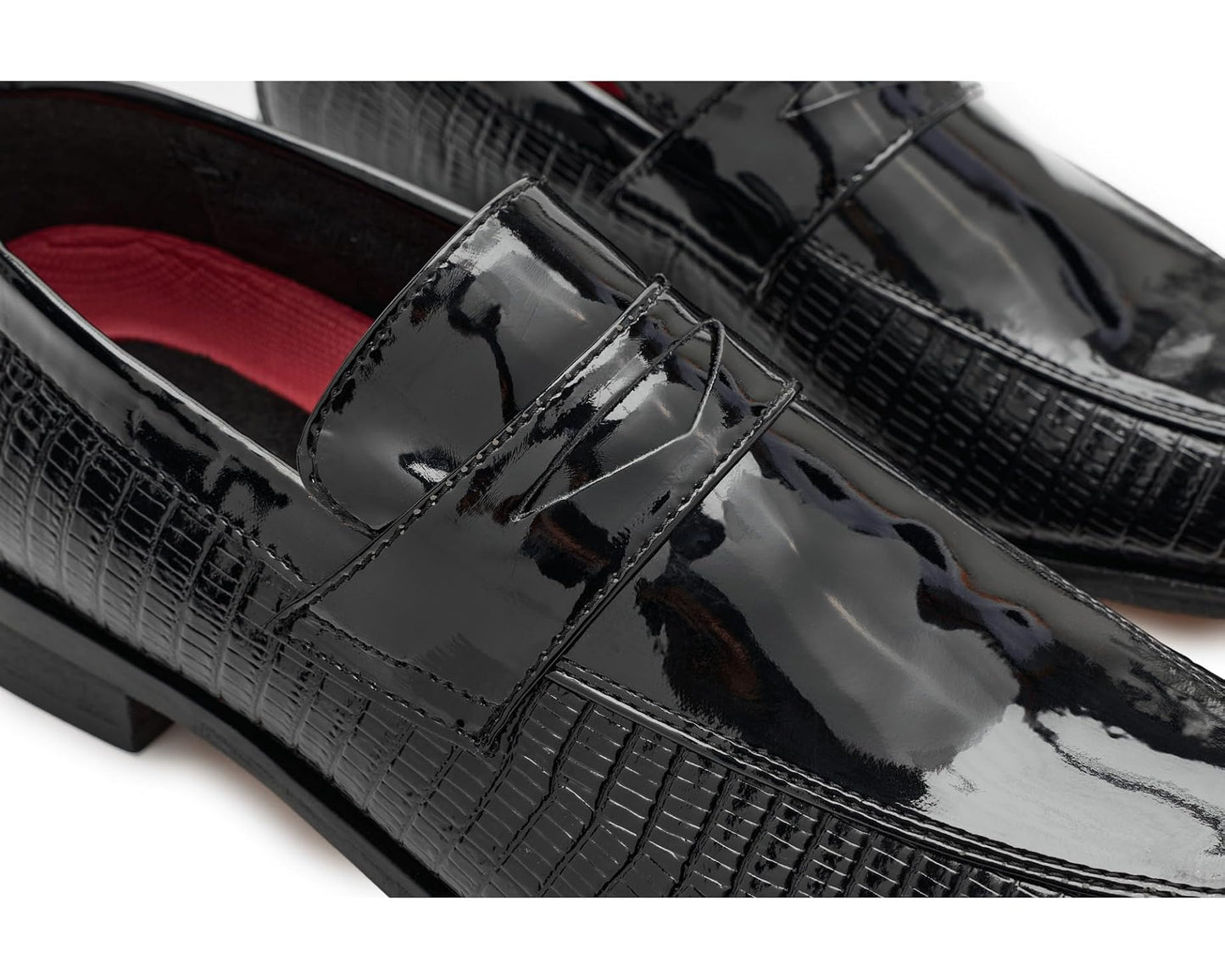 Men's Stacy Adams Ravito Slip-On Penny Loafer Black
