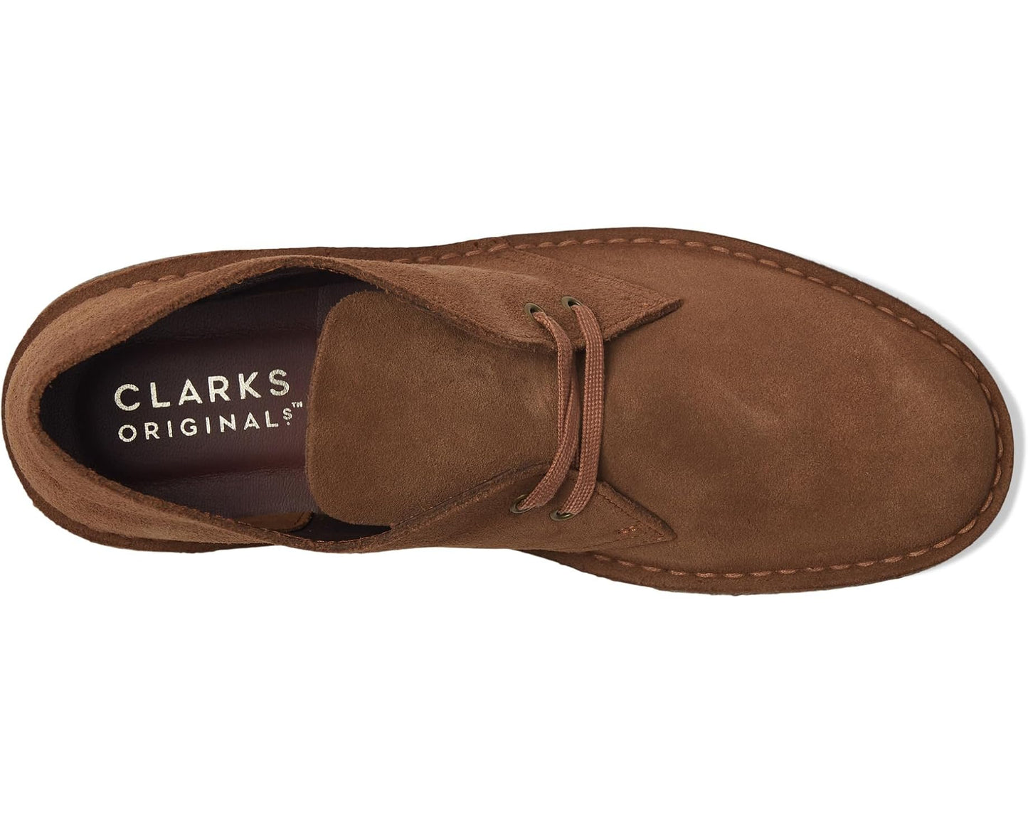 Men's Clarks Desert Boots Cola Suede 1