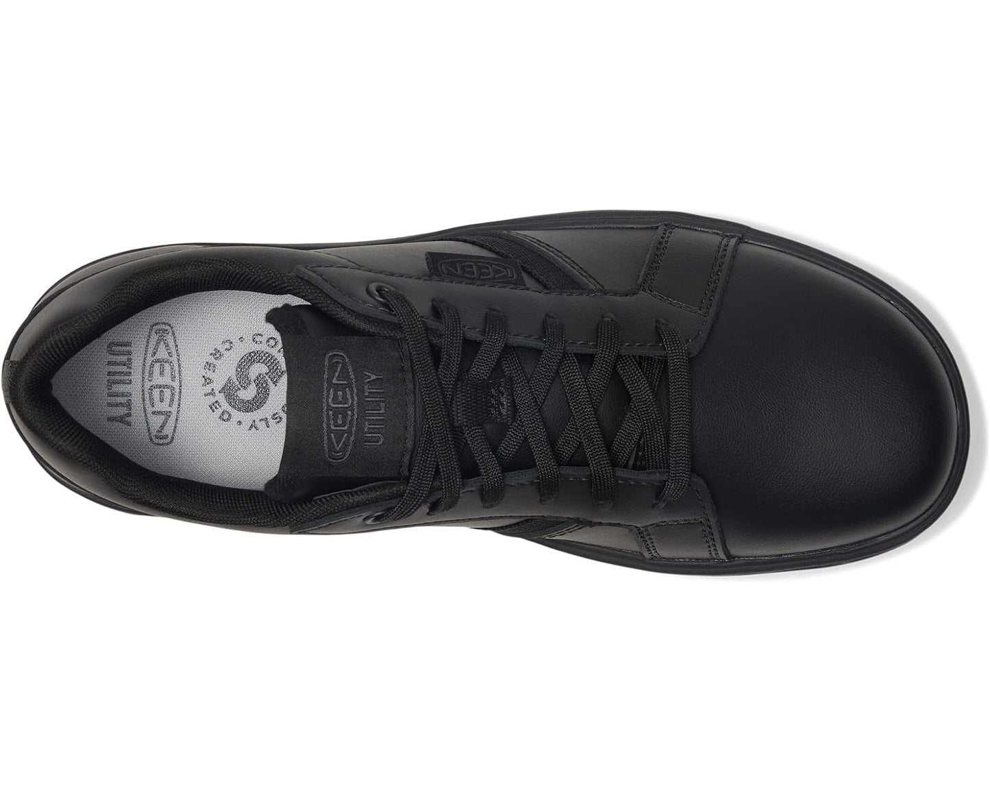 Men's KEEN Utility WTX Kenton Work Shoe (Soft Toe) Black/Black