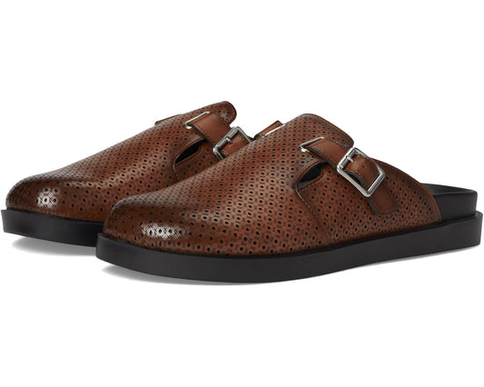 Men's Stacy Adams Montaine Slip-On Clog Cognac