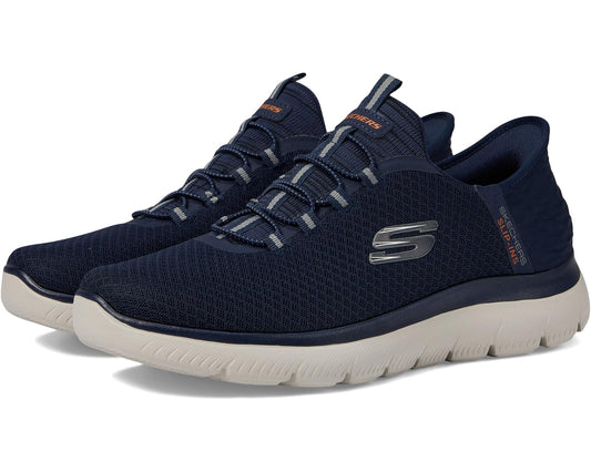 Men's SKECHERS Summits High Range Hands Free Slip-Ins Navy