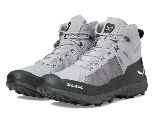 Men's SALEWA Pedroc Pro Mid PTX Alloy/Dark Olive