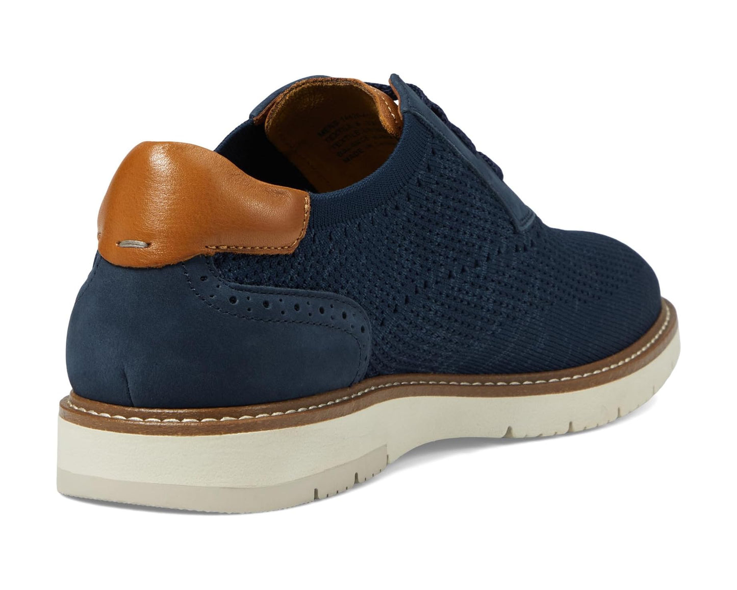 Men's Florsheim Vibe Knit Plain Toe Oxford Navy
