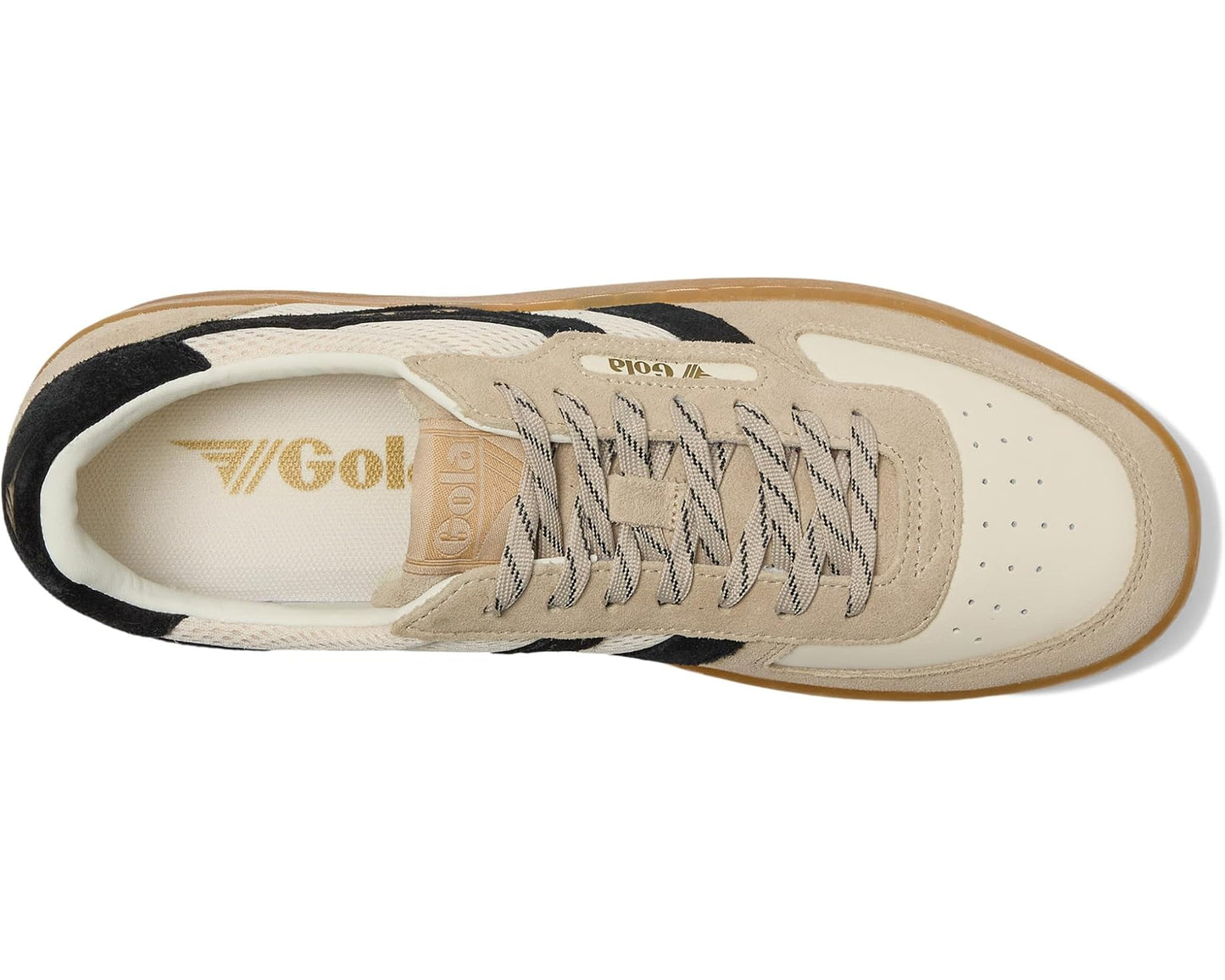 Men's Gola Hawk '83 Off White/Bone/Black/Gum