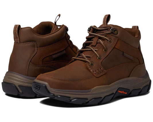 Men's SKECHERS Relaxed Fit Respected - Boswell Dark Brown