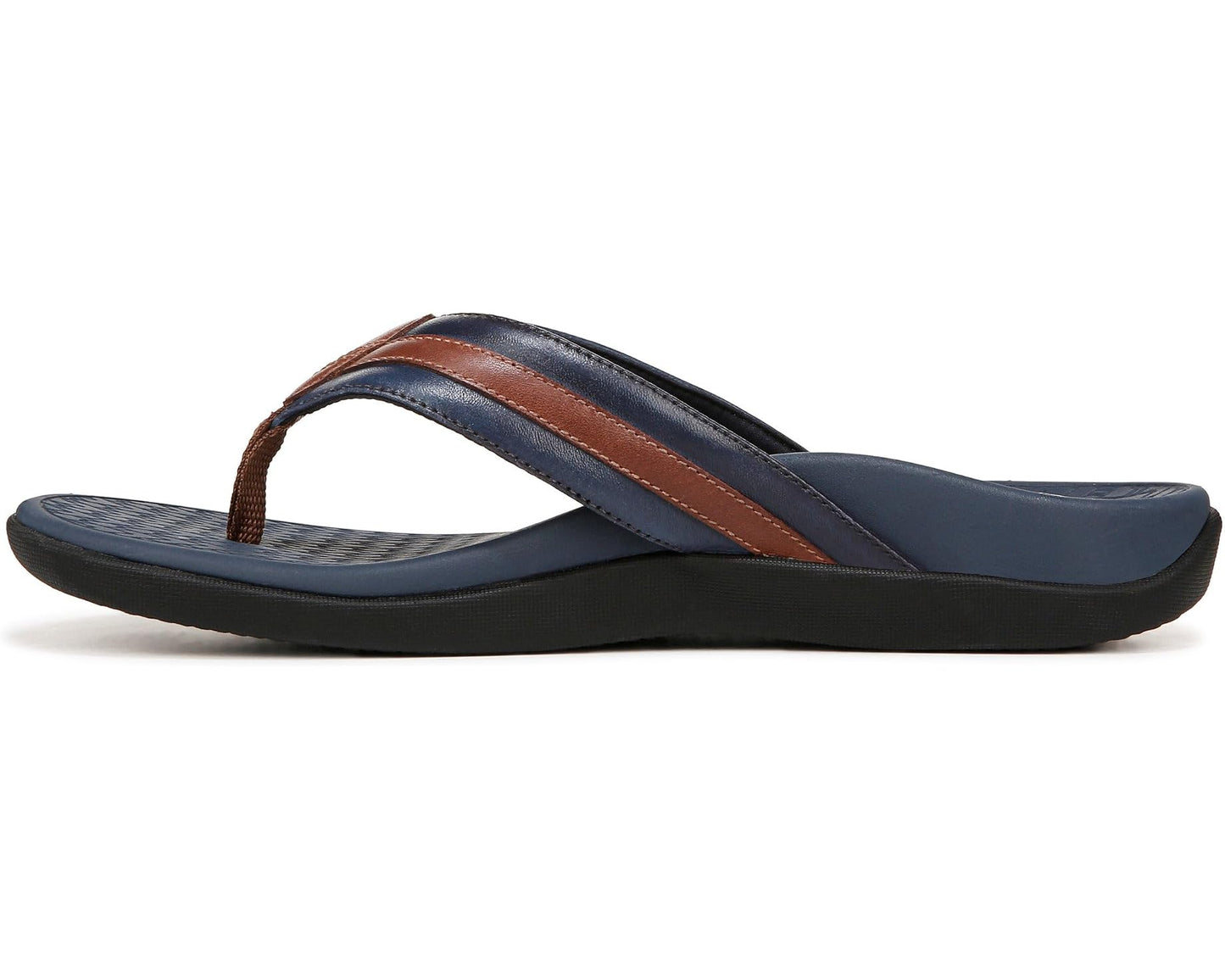 Men's VIONIC Mtide II Navy Brown Sm Leather