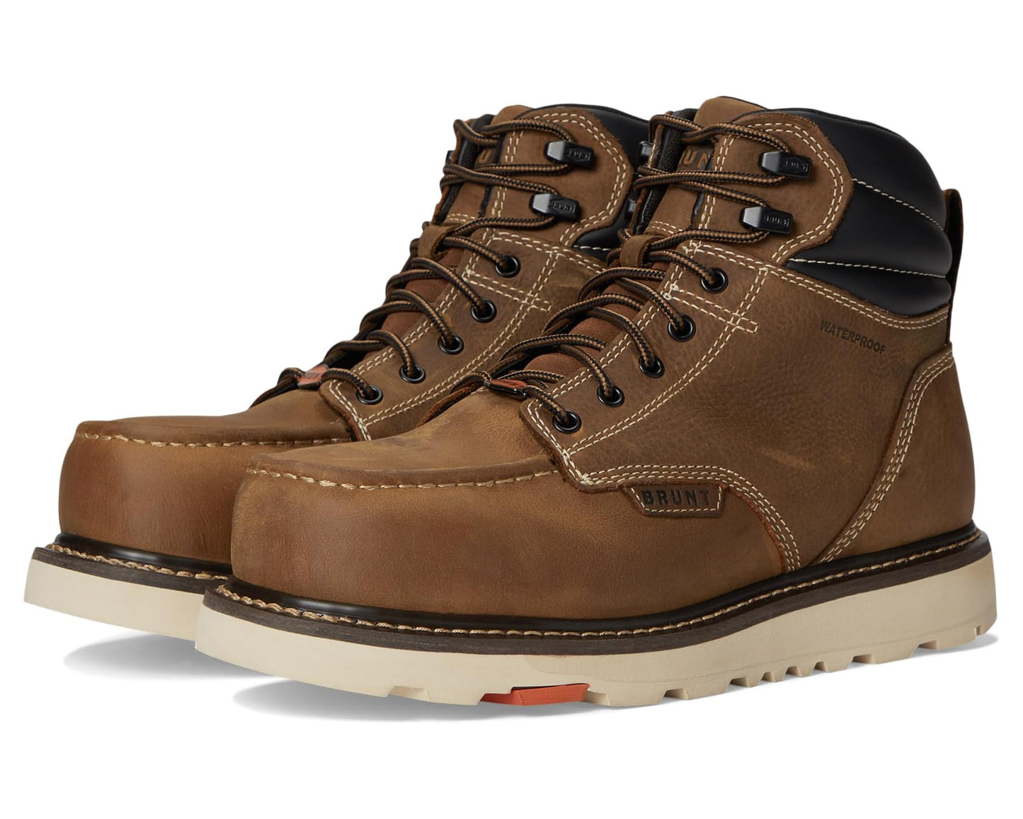 Men's BRUNT The Marin 6 Welted Comp Toe Brown