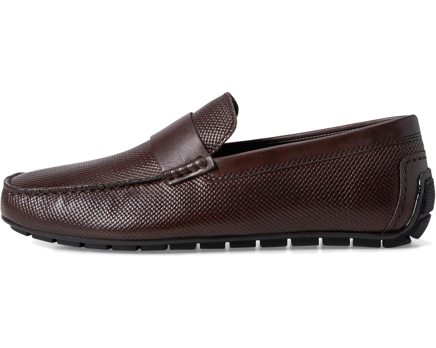 Men's Rockport Tayo Dark Brown Embossed Leather