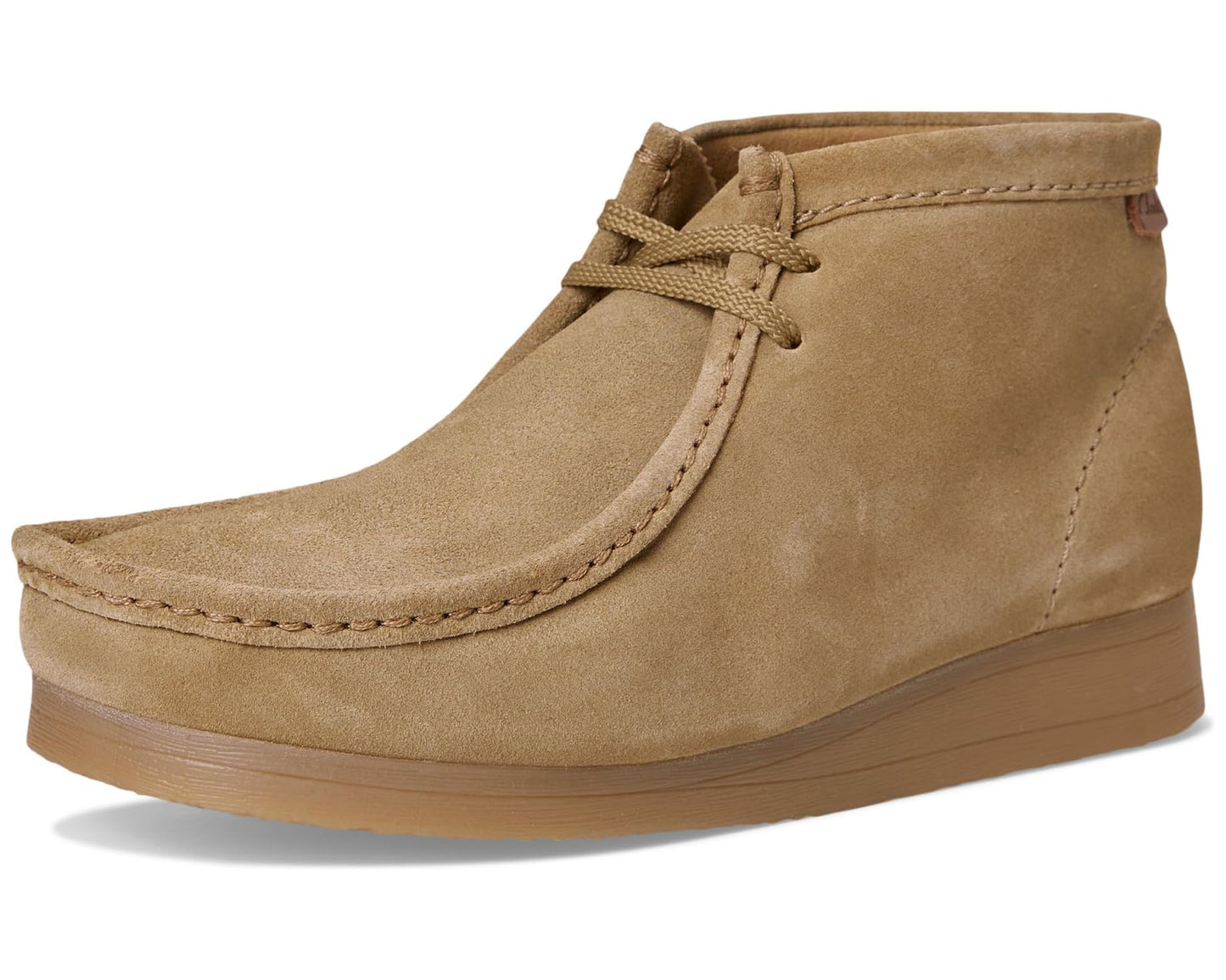 Men's Clarks Wallaston Boot Dark Sand Suede