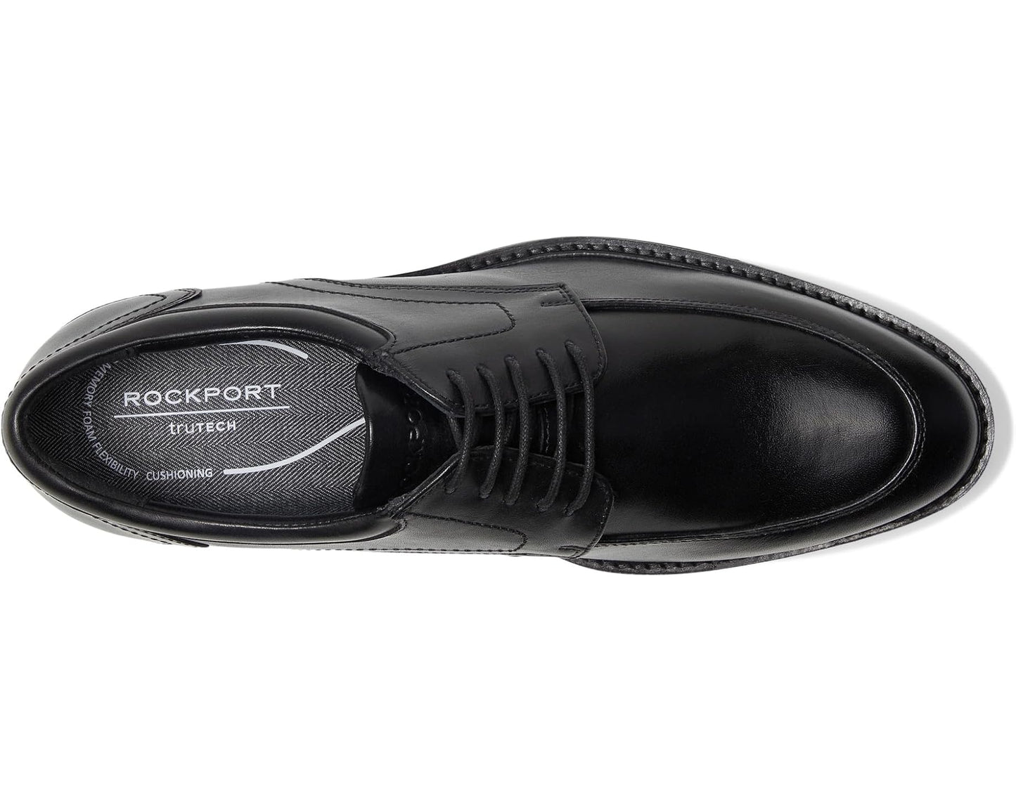 Men's Rockport Floran Black Leather