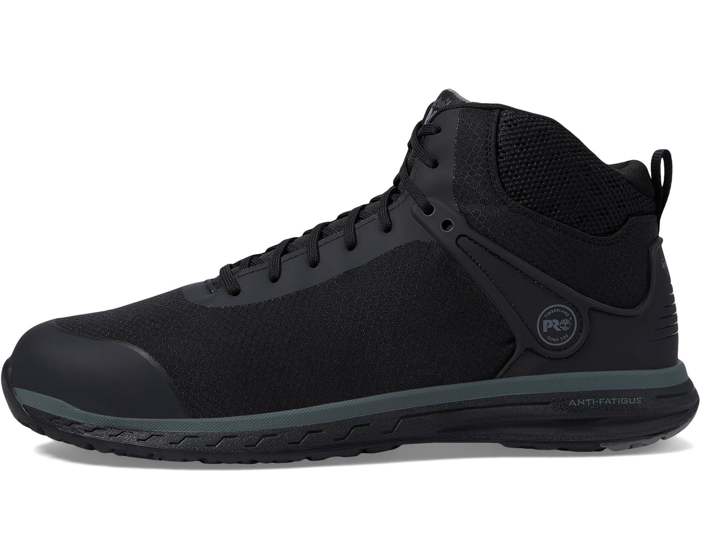 Men's Timberland PRO Drivetrain SD35 Mid Composite Safety Toe SD Black/Grey