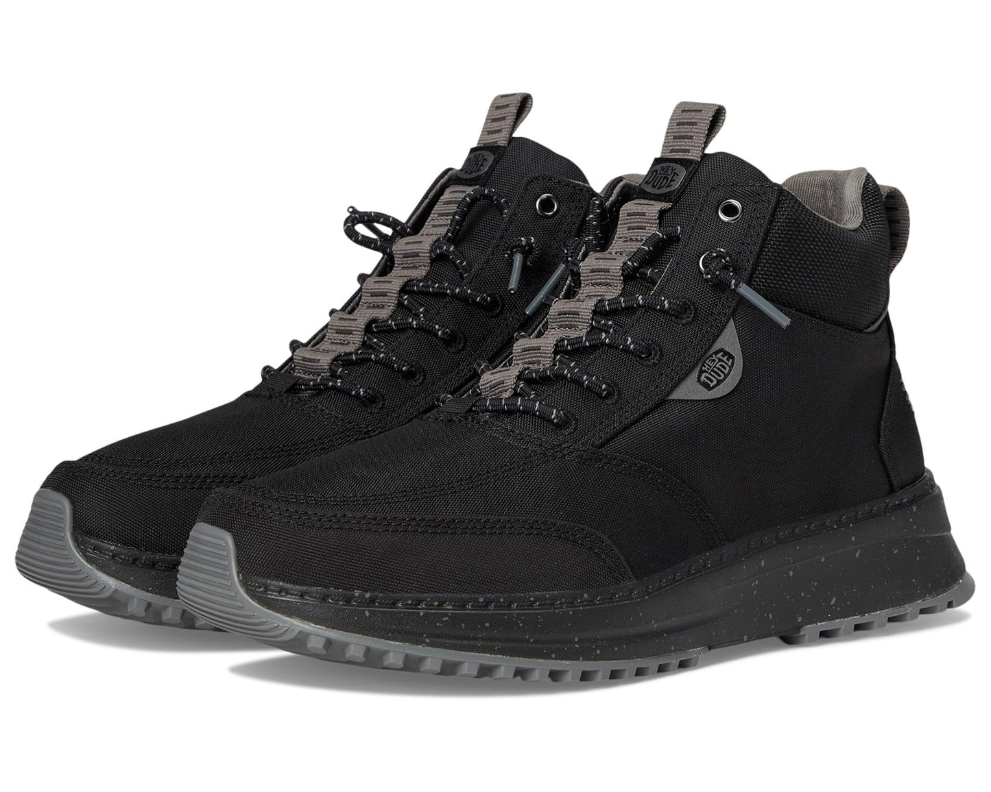 Men's Hey Dude Tahoe Nylon Black/Granite Grey