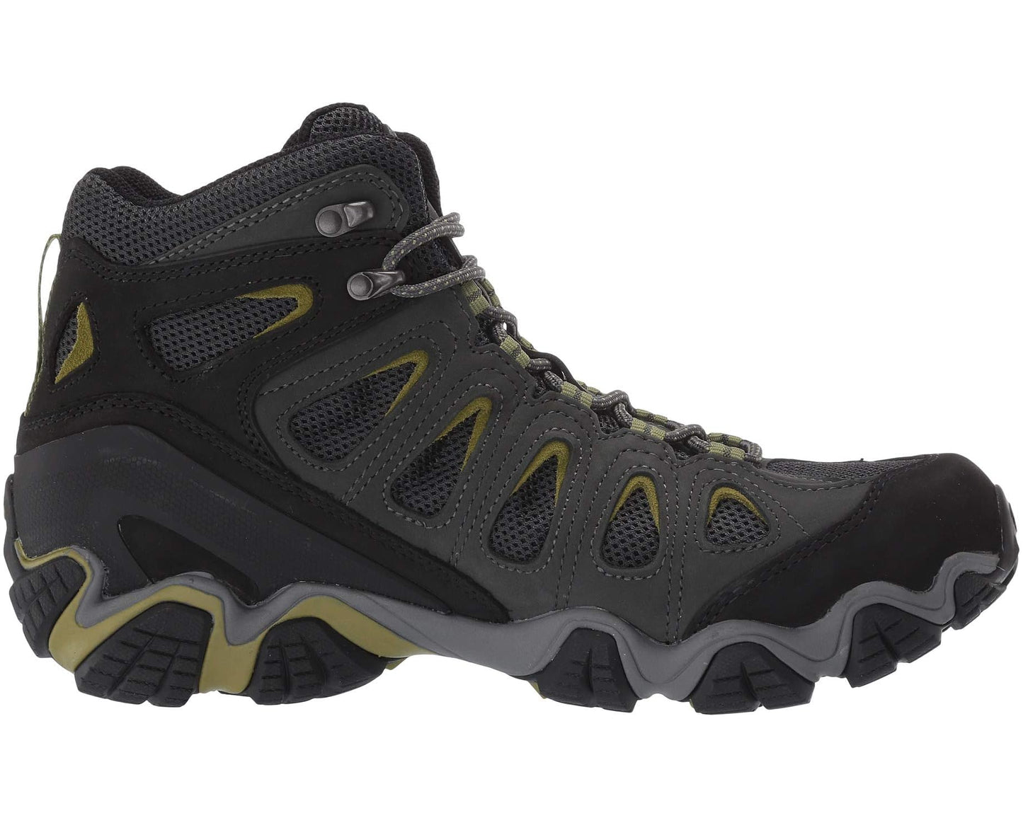 Men's Oboz Sawtooth II Mid B-Dry Dark Shadow/Woodbine Green