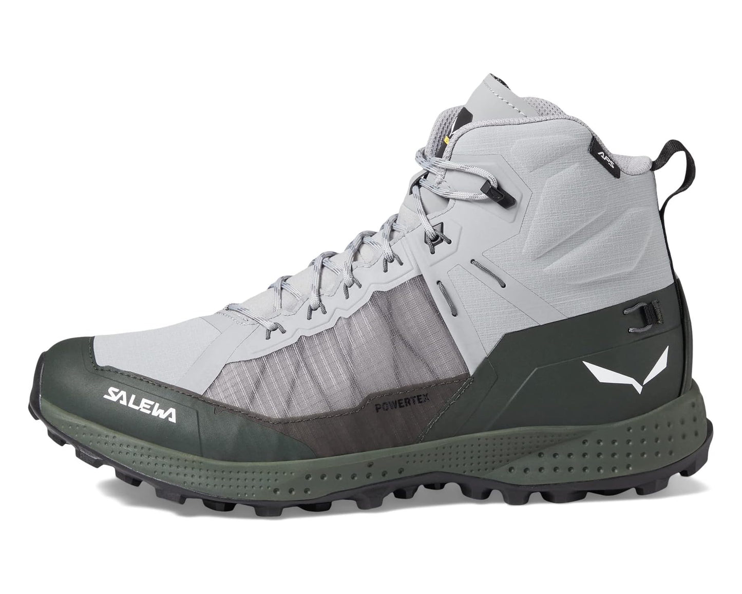 Men's SALEWA Pedroc Pro Mid PTX Alloy/Dark Olive