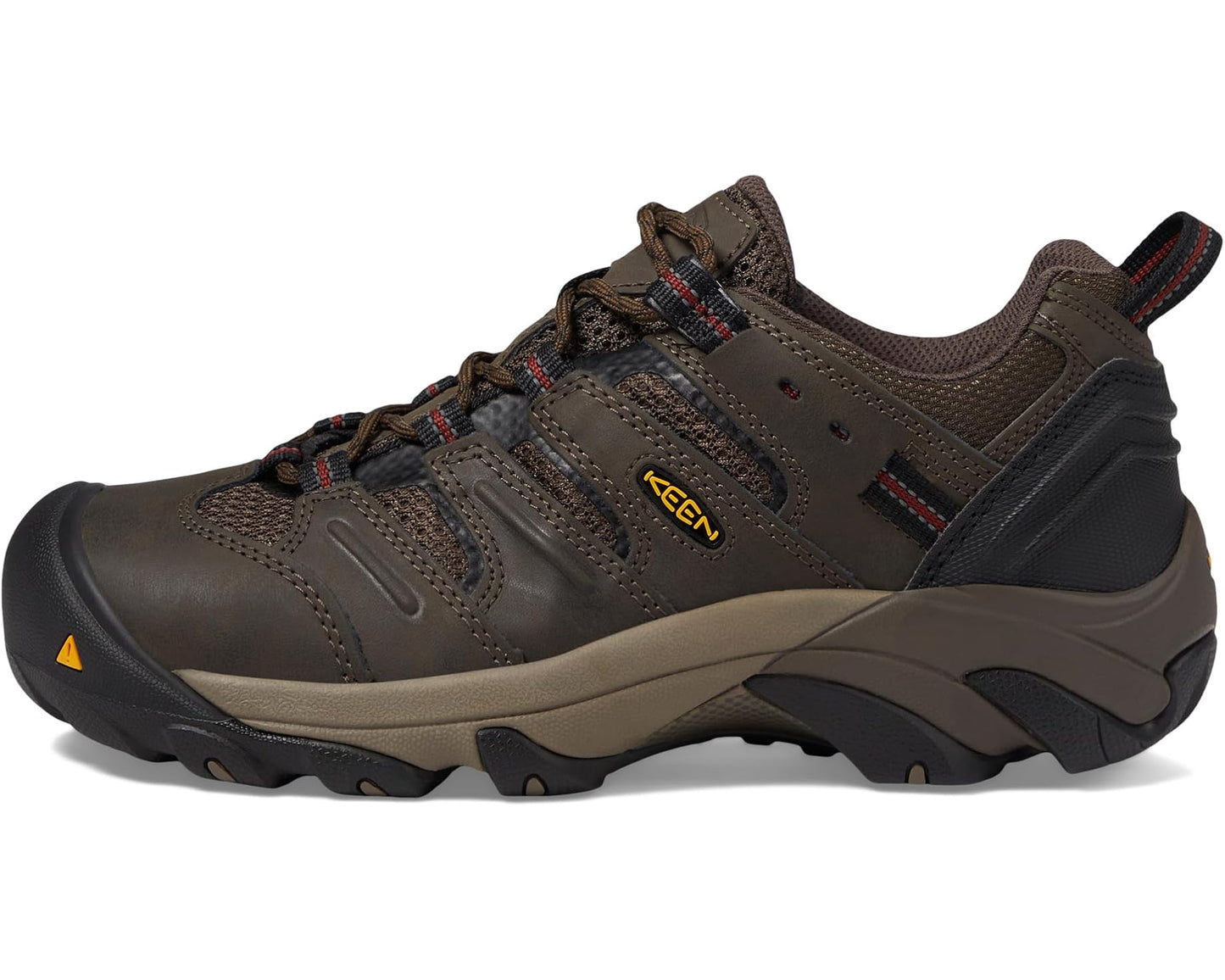 Men's KEEN Utility Lansing Low (Steel Toe) Cascade Brown/Fired Brick