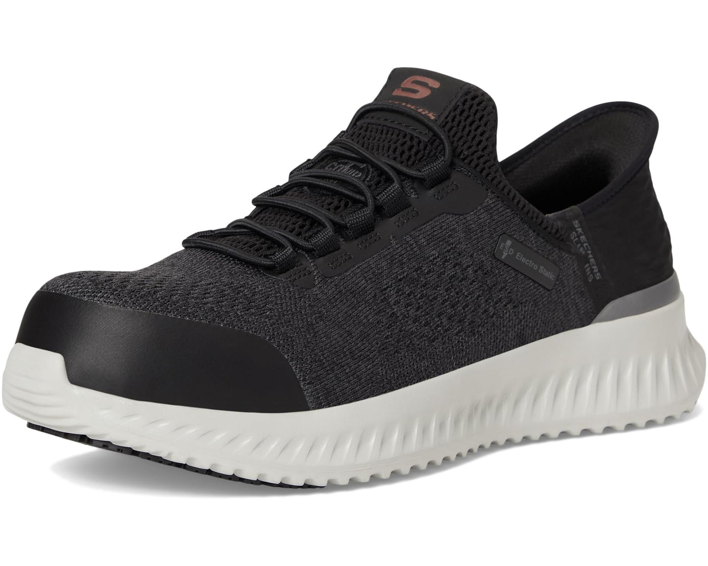 Men's SKECHERS Work Tilido ESD Comp Toe Black