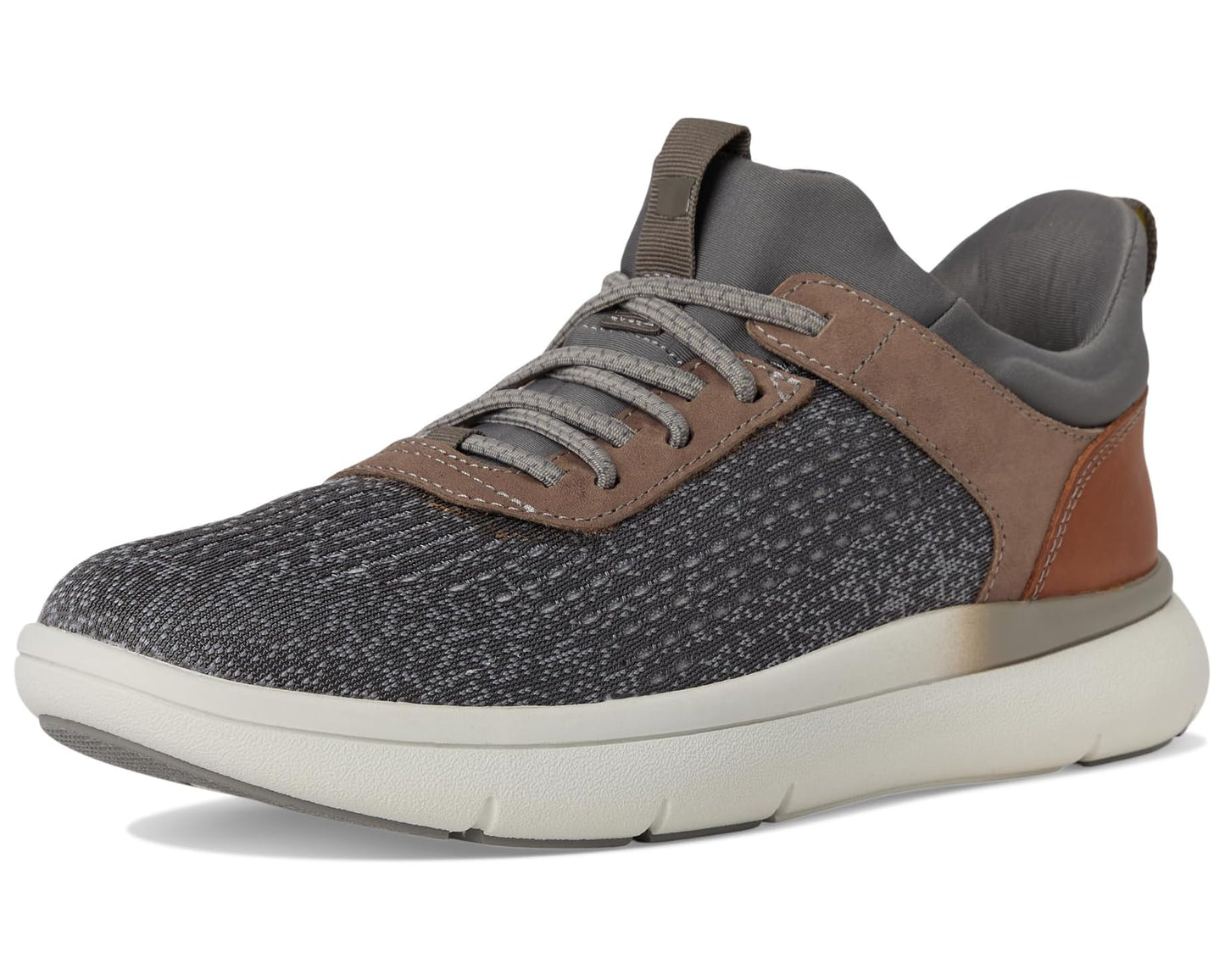 Men's Florsheim Fleet Knit Elastic Lace Sneakers Gray