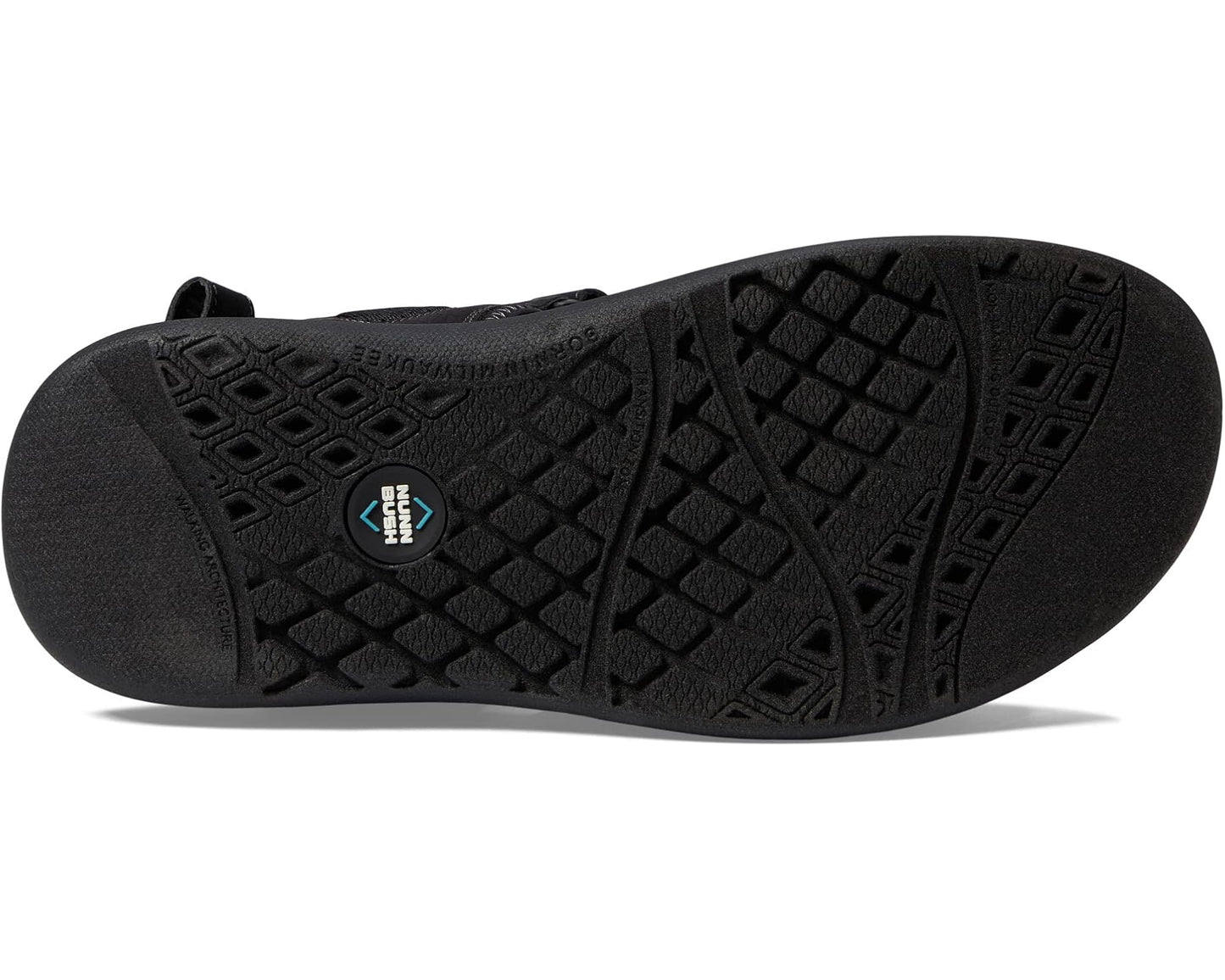 Men's Nunn Bush Rio Vista River Slide Sandal Black