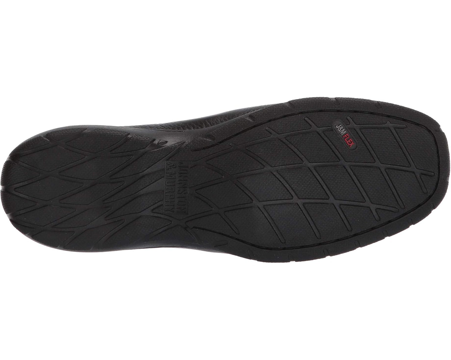 Men's Johnston & Murphy Crawford Venetian Black Tumbled Full Grain