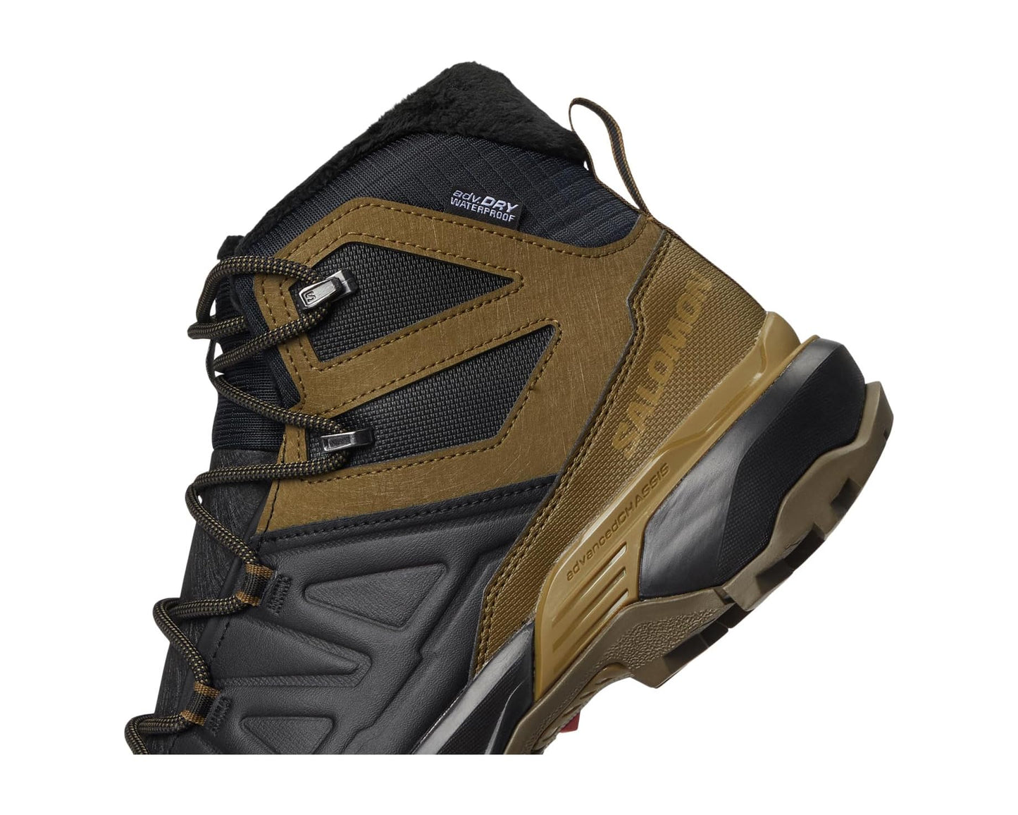 Men's Salomon X Ultra Snowpilot Black/Military Olive/Gothic Olive