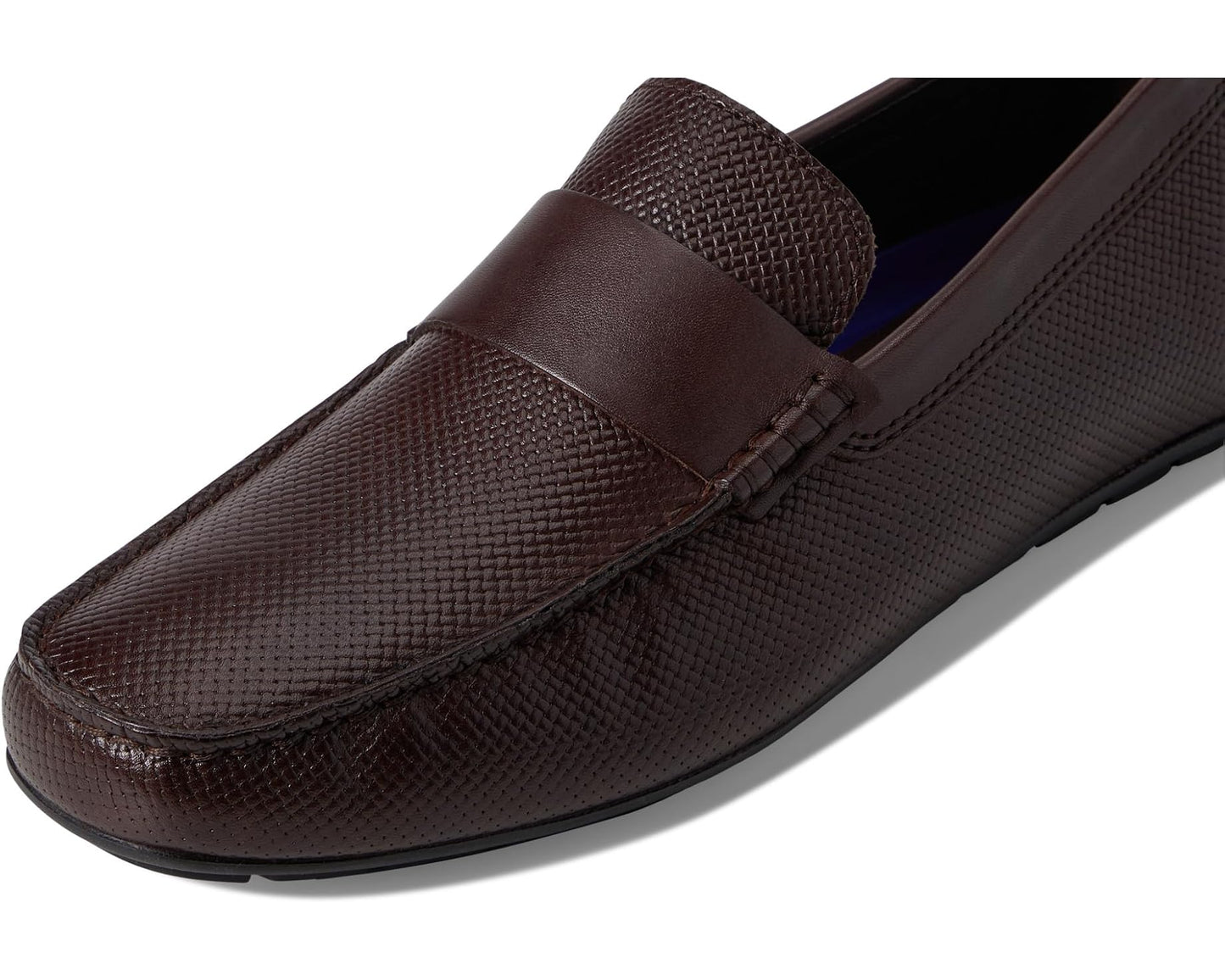Men's Rockport Tayo Dark Brown Embossed Leather
