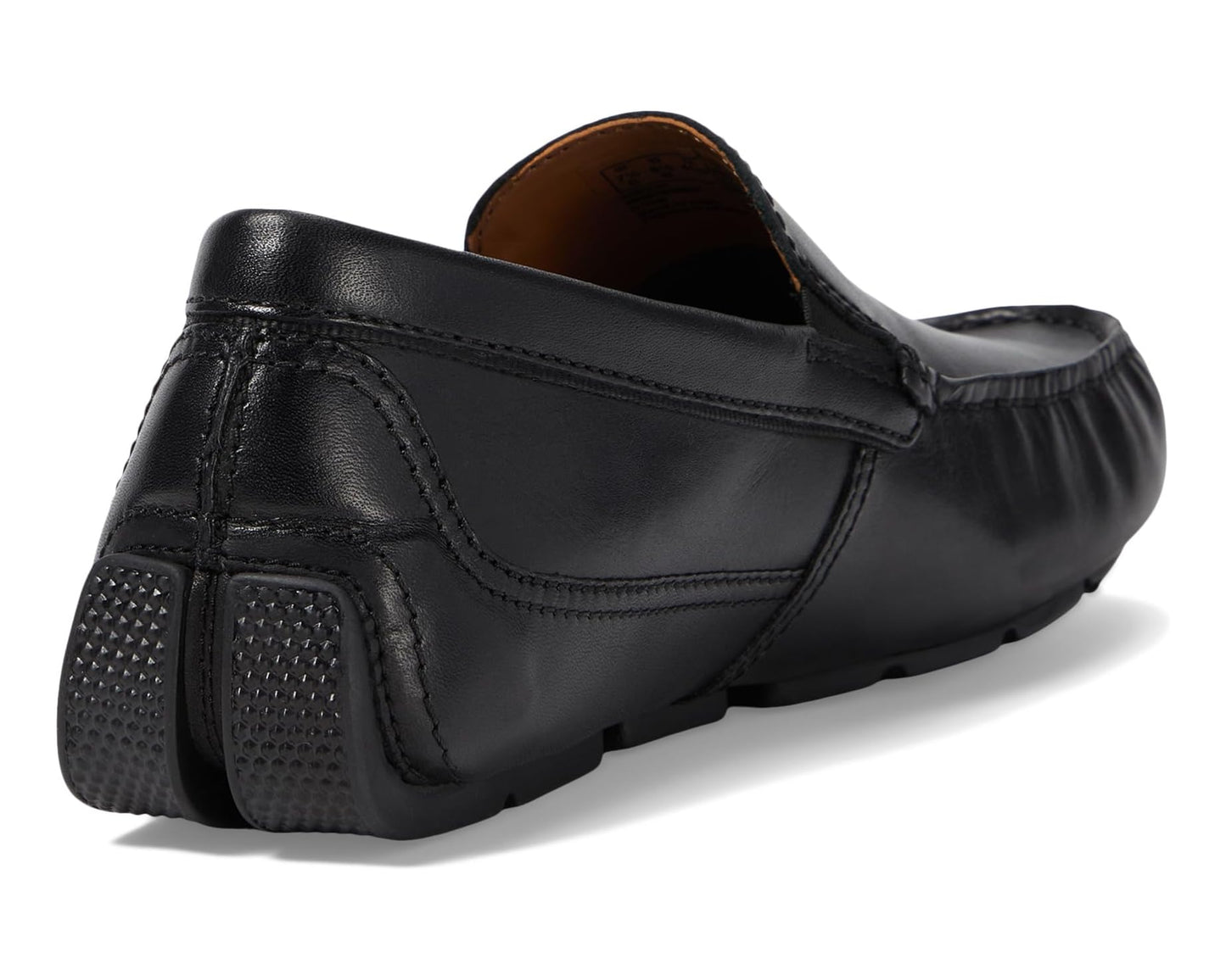 Men's Clarks Markman Plain Black Leather