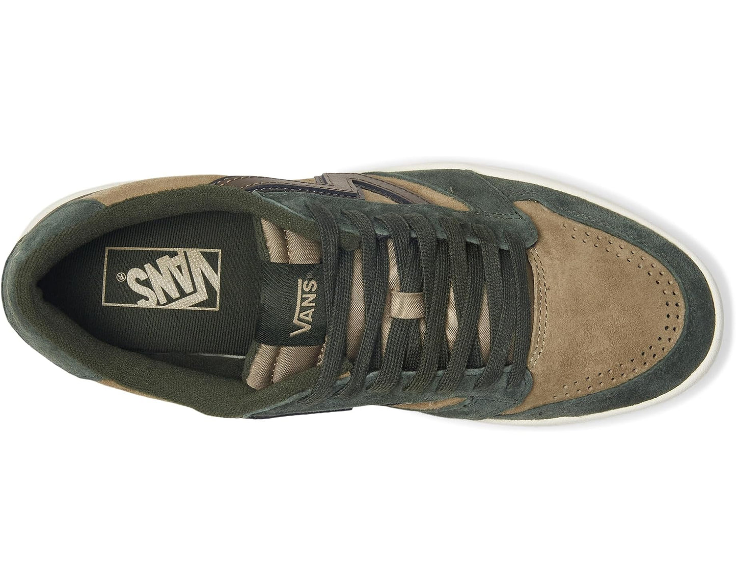 Unisex Vans Lowland 2.0 Pig Suede Green/Multi