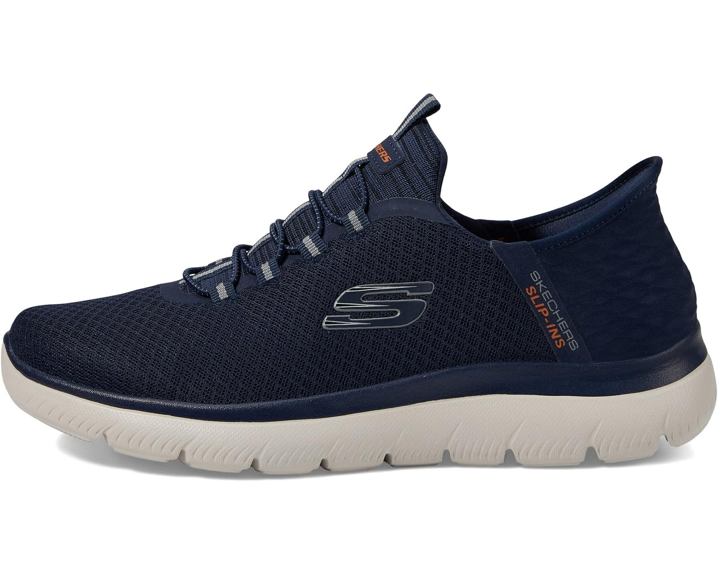 Men's SKECHERS Summits High Range Hands Free Slip-Ins Navy