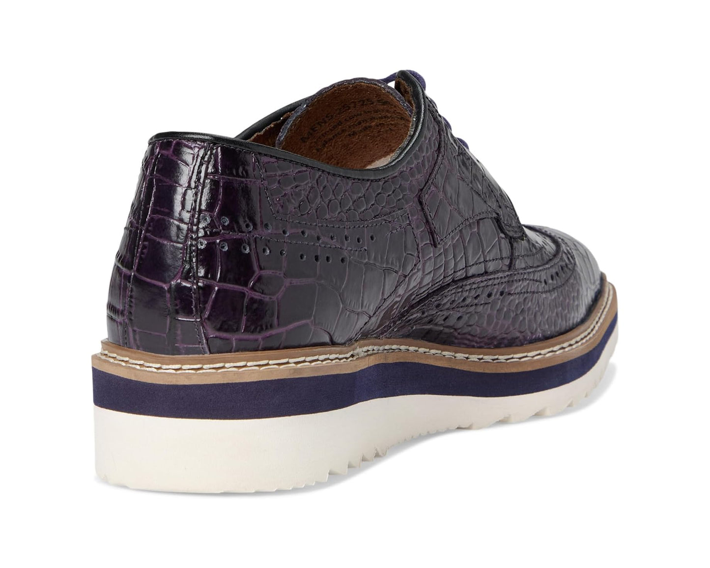 Men's Stacy Adams Alario Wingtip Oxford Purple