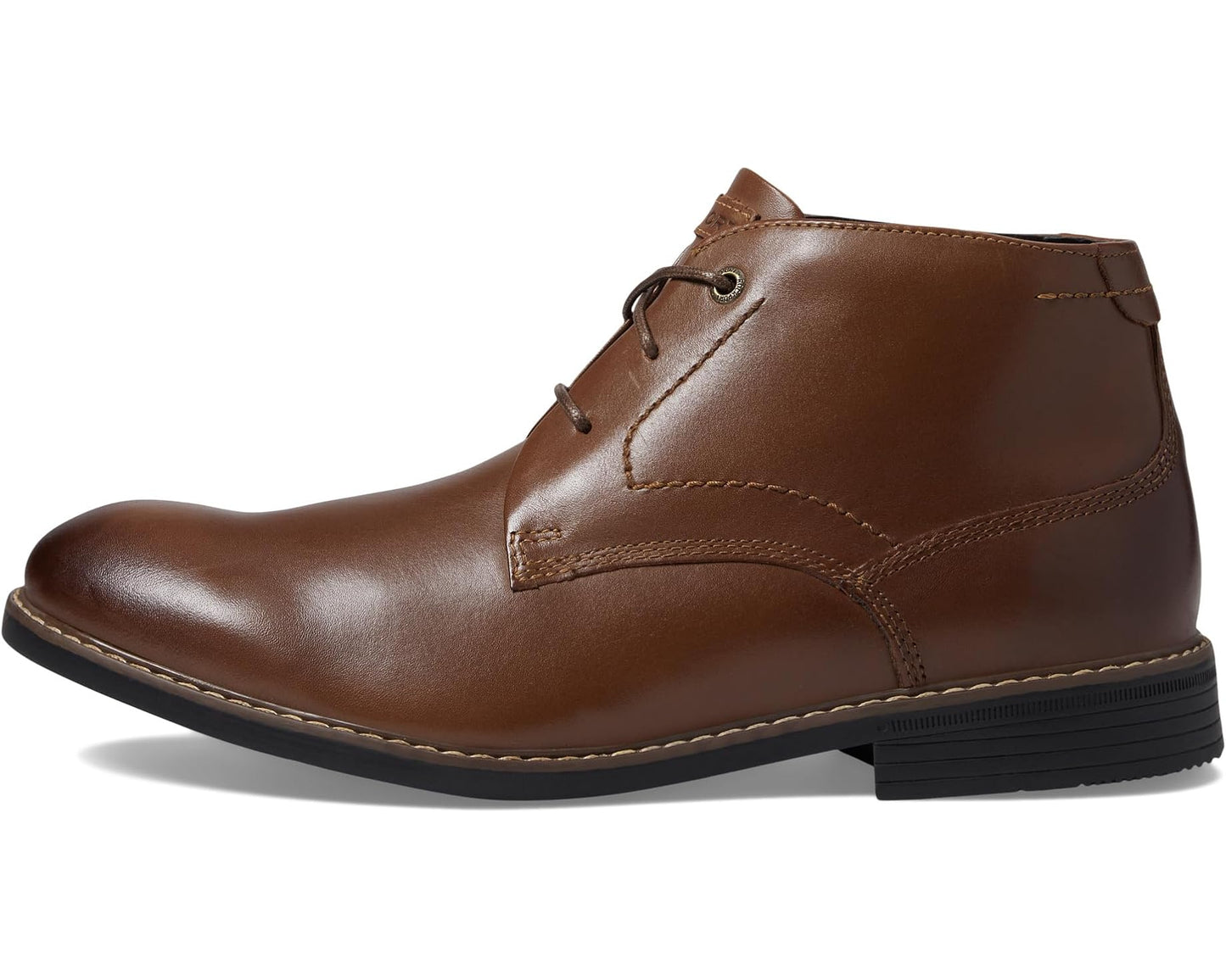 Men's Rockport Classic Break Chukka Dark Brown Leather