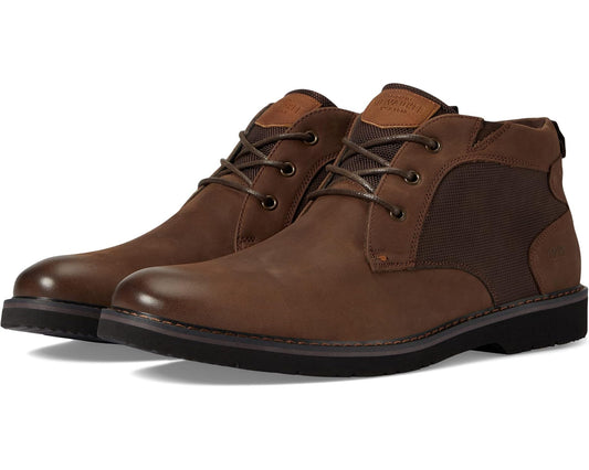 Men's Nunn Bush Denali Plain Toe Chukka Brown Crazy Horse