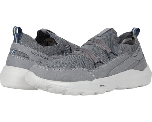 Men's Rockport truFLEX Evolution Mudguard Pull Up Steel Grey