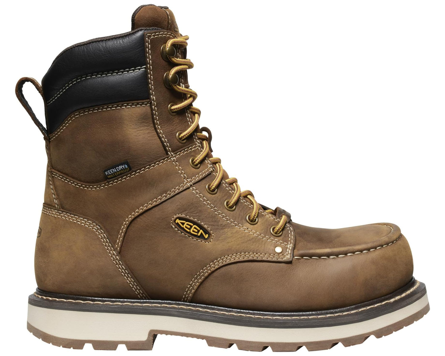 Men's KEEN Utility Cincinnati 90 Degree 8 Waterproof (Comp Toe) Belgian/Sandshell