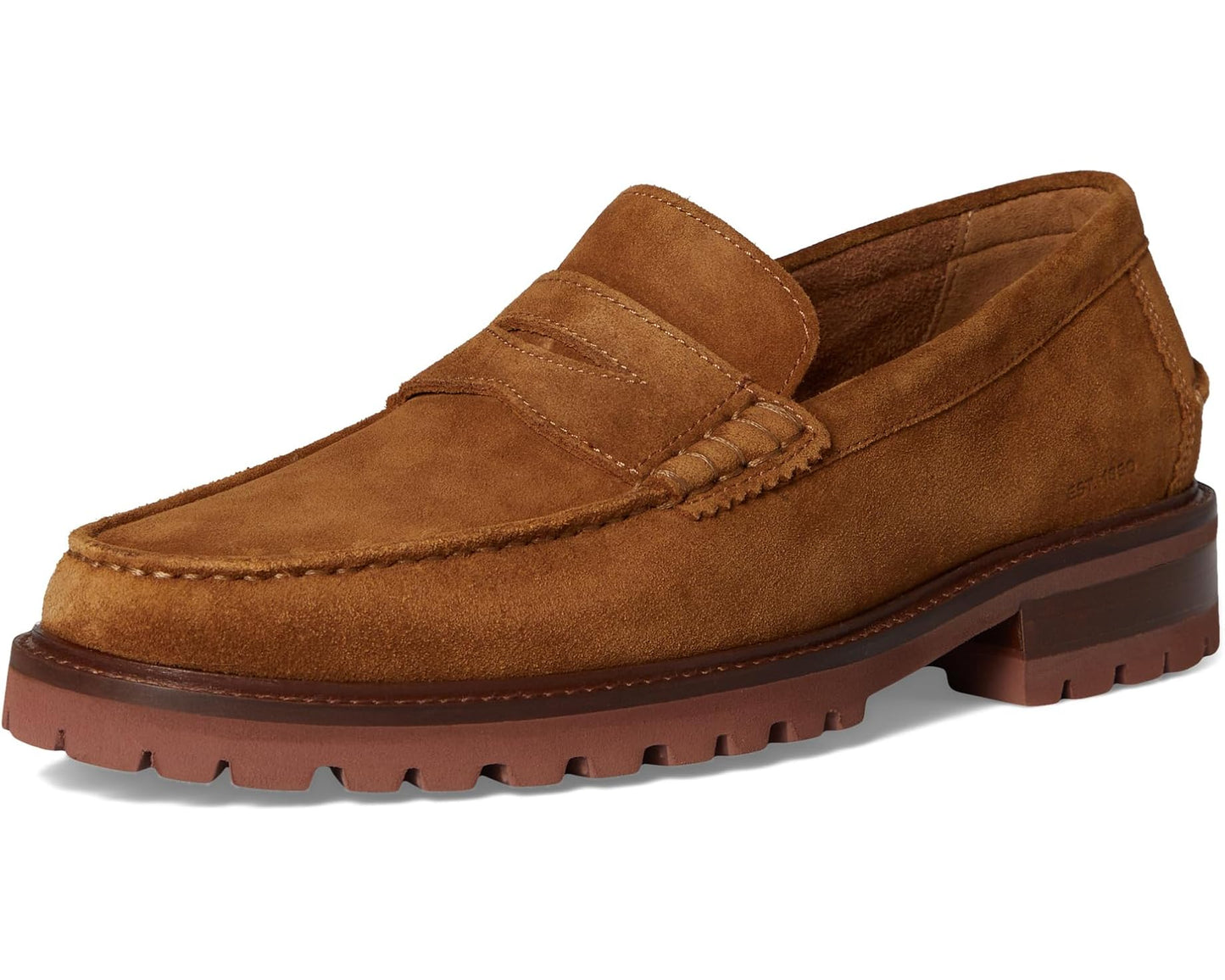 Men's Johnston & Murphy Collier Penny Snuff Suede