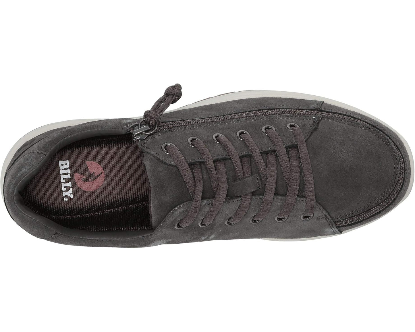 Men's BILLY Footwear Comfort Suede Lo Grey