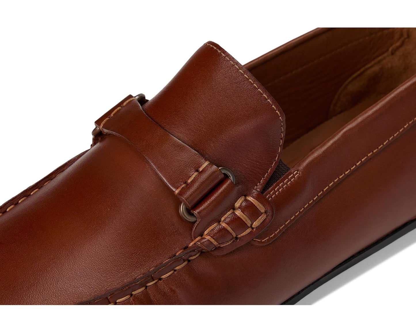 Men's Johnston & Murphy Beck Leather Bit Tan Full Grain