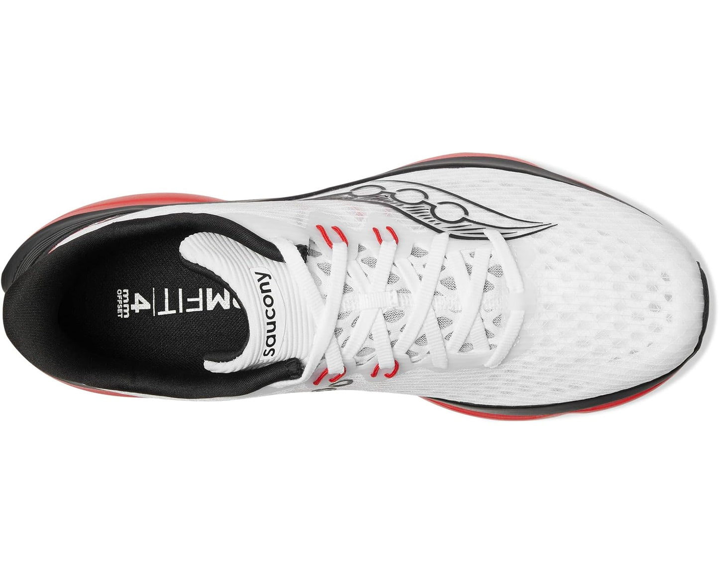 Men's Saucony Kinvara 16 White/Red
